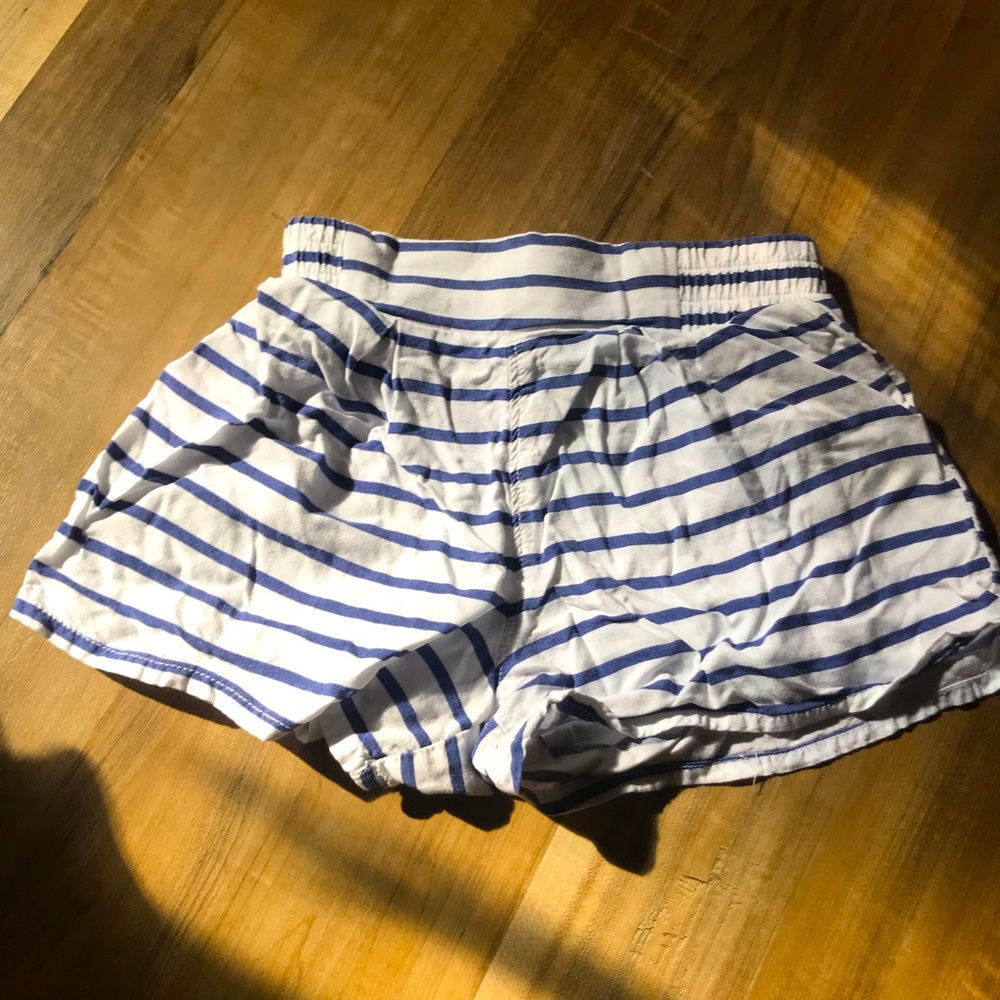 ✮FREE✮ Toddler Navy & White Pull on Shorts